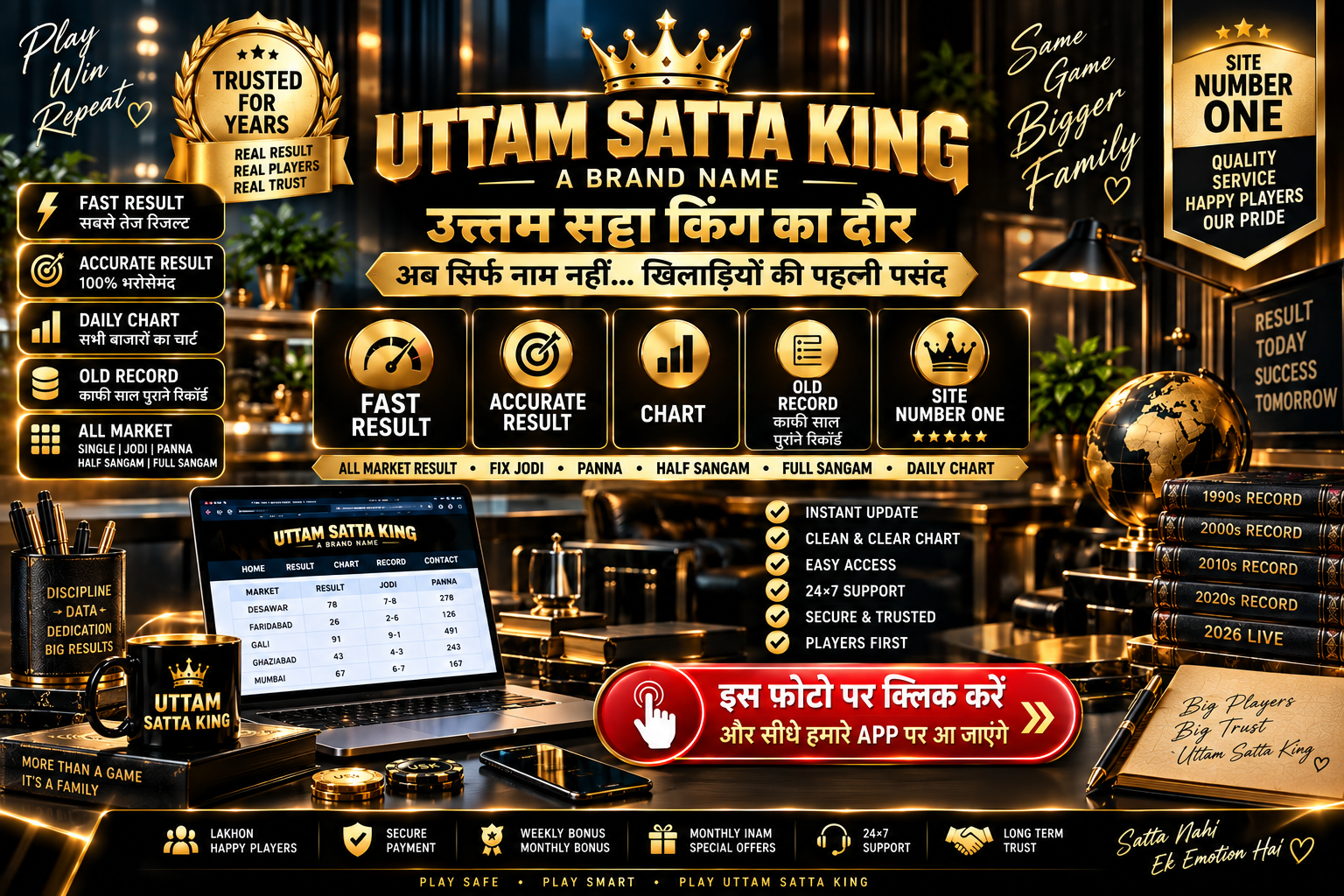 SATTA KING NO.1 ONLINE APP